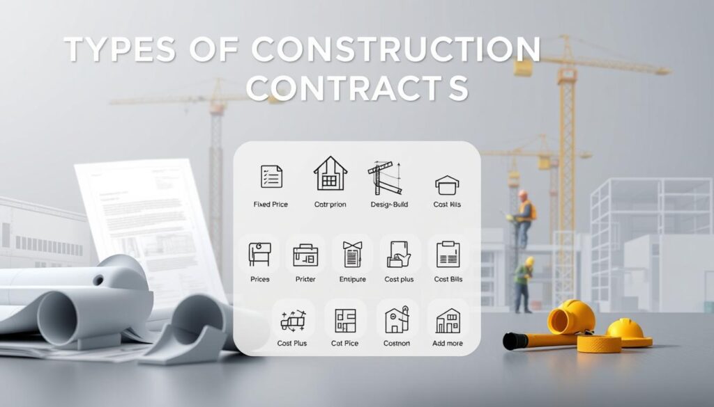 Types of construction contracts